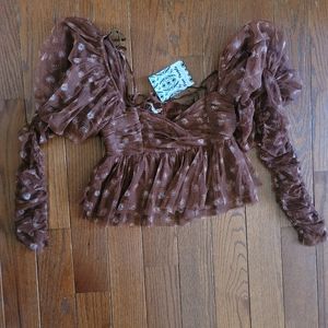 Free people penelope top size xs